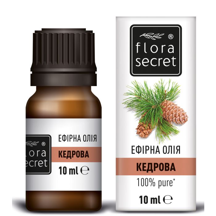Олія ефірна Flora Secret Кедрова 10 мл