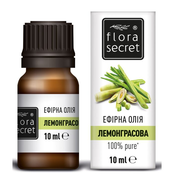 Олія ефірна Flora Secret Лемонграсу 10 мл