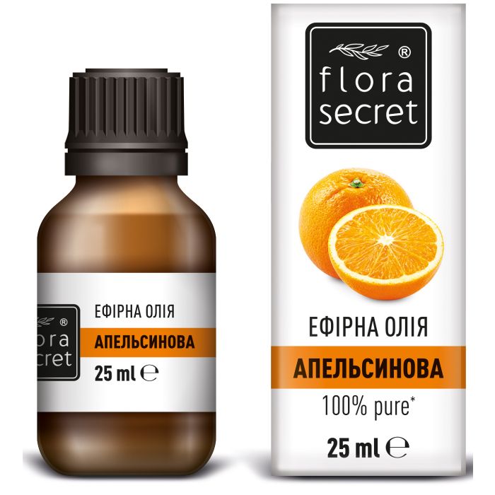 Олія ефірна Flora Secret  Апельсинова 25 мл