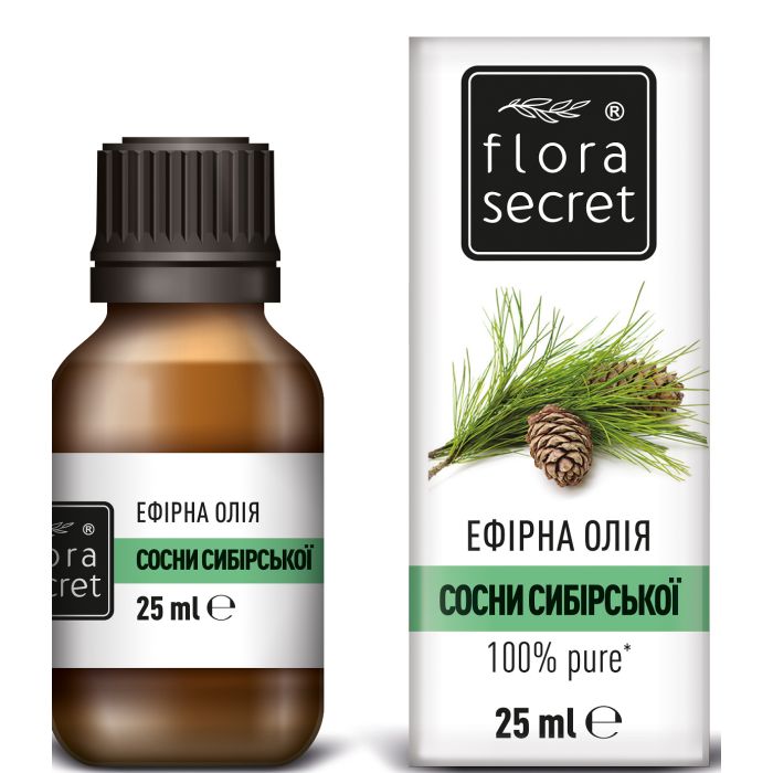 Олія ефірна Flora Secret Сосни сибірської 25 мл