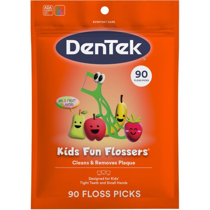 Дитячі флоси DenTek (Дентек) з тримачами №90