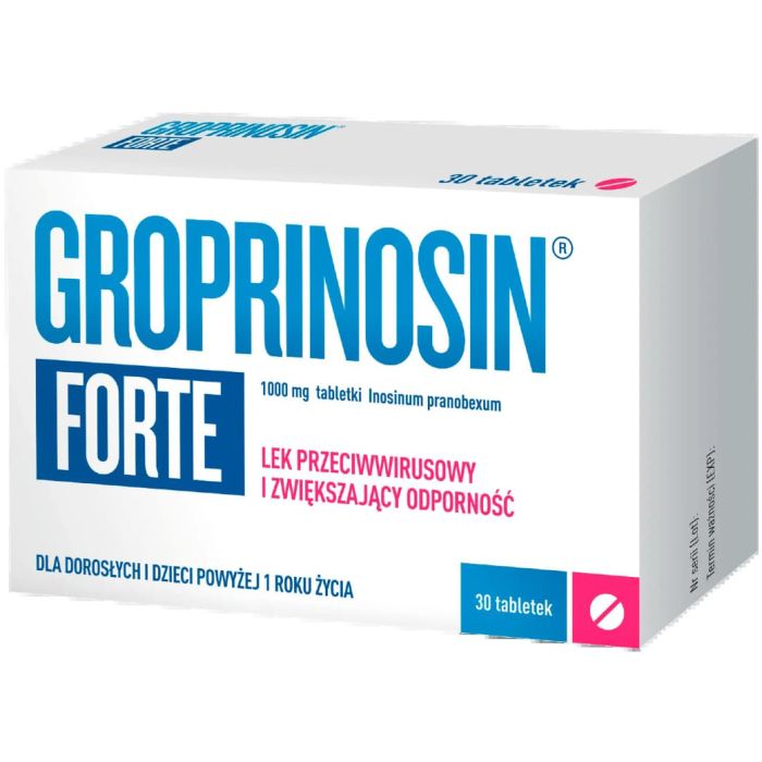Гропринозин форте 1000 мг таблетки №30