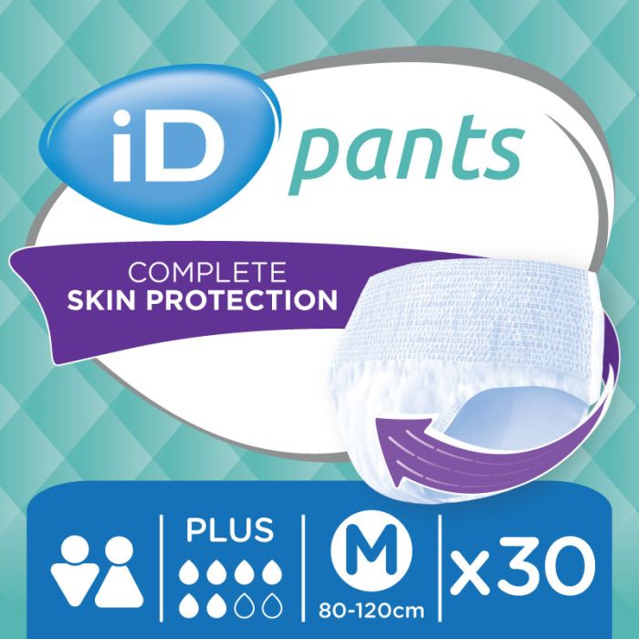 Підгузки-трусики для дорослих iD Pants Plus, р.M, 30 шт.