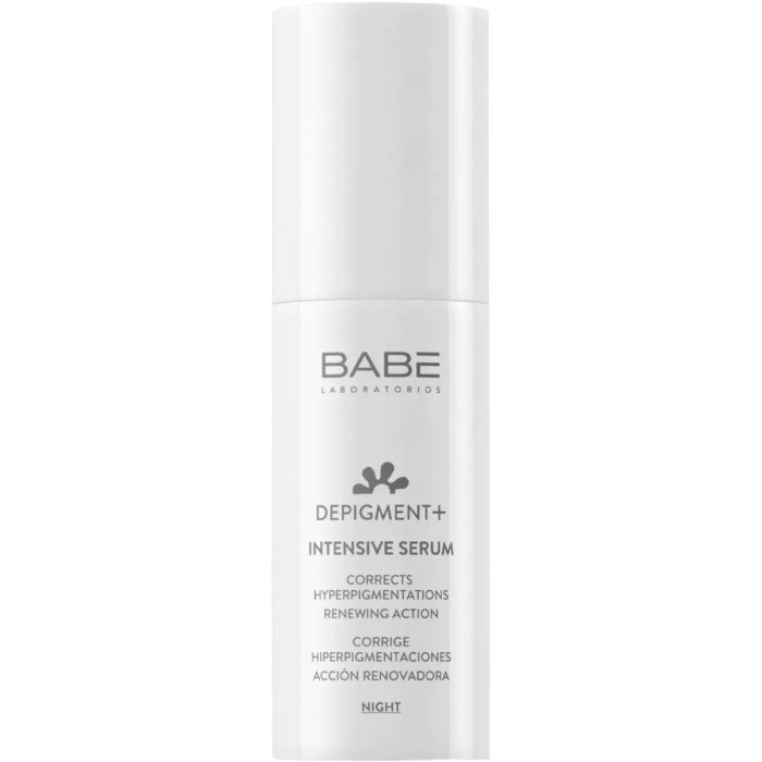 Сыворотка Babe Laboratorios Depigment+ против пигментации интенсивная ночная 30 мл - фото №1 Сыворотка Babe Laboratorios Depigment+ против пигментации интенсивная ночная 30 мл