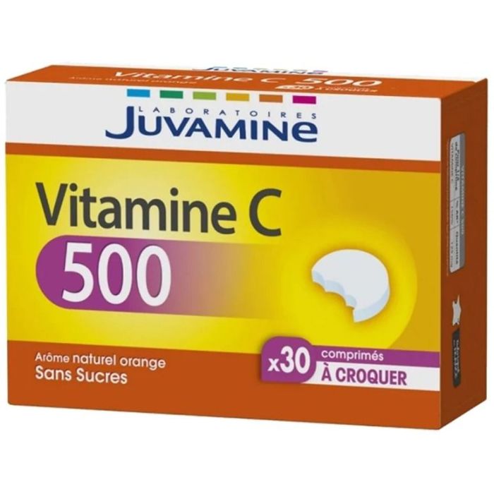 Juvamine (Жувамін) Вітамін С 500 жувальні таблетки №30