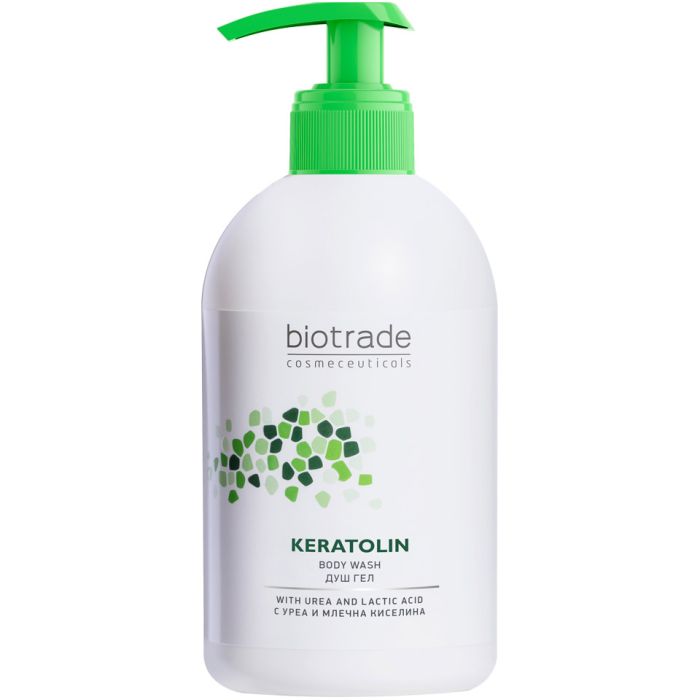 Гель для душу Biotrade (Біотрейд) Keratolin для сухої, чутливої та схильної до алергії шкіри, 400 мл