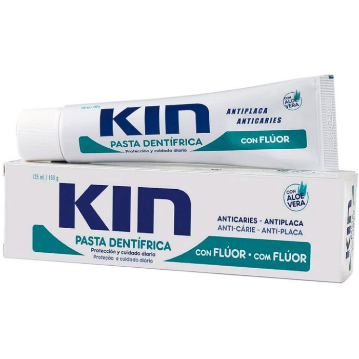 Зубна паста Kin (Кін) для зубів проти карієсу з фтором 125 мл