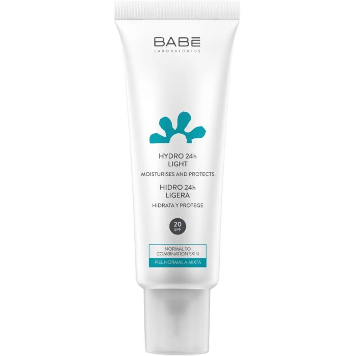 Легкий крем Babe Laboratorios 24 години зволоження та пом'якшення SPF20 50 мл - фото №1 Легкий крем Babe Laboratorios 24 години зволоження та пом'якшення SPF20 50 мл