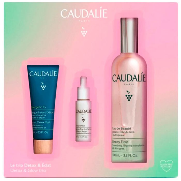 Набір Caudalie (Кодалі) Beauty Elixir set для сяйва та рівного кольору обличчя