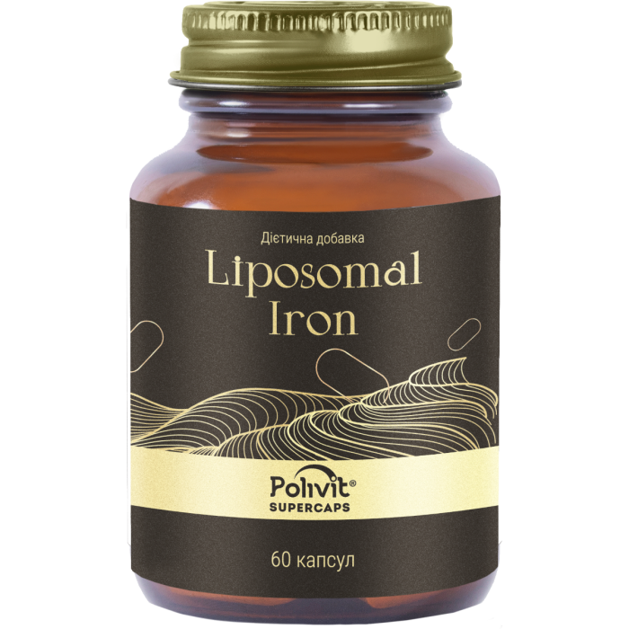 Полівіт Supercaps Liposomal Iron капсули №60