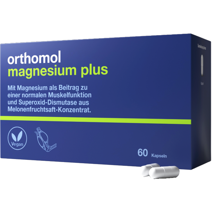 Витамины Orthomol Magnesium Plus (для функций мышц)