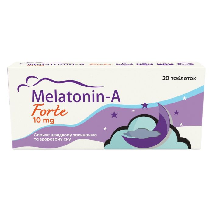 Мелатонин-А Форте таблетки №20