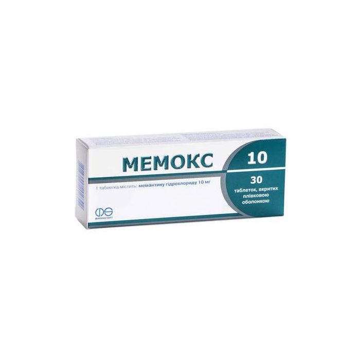 Мемокс 10 мг таблетки №30