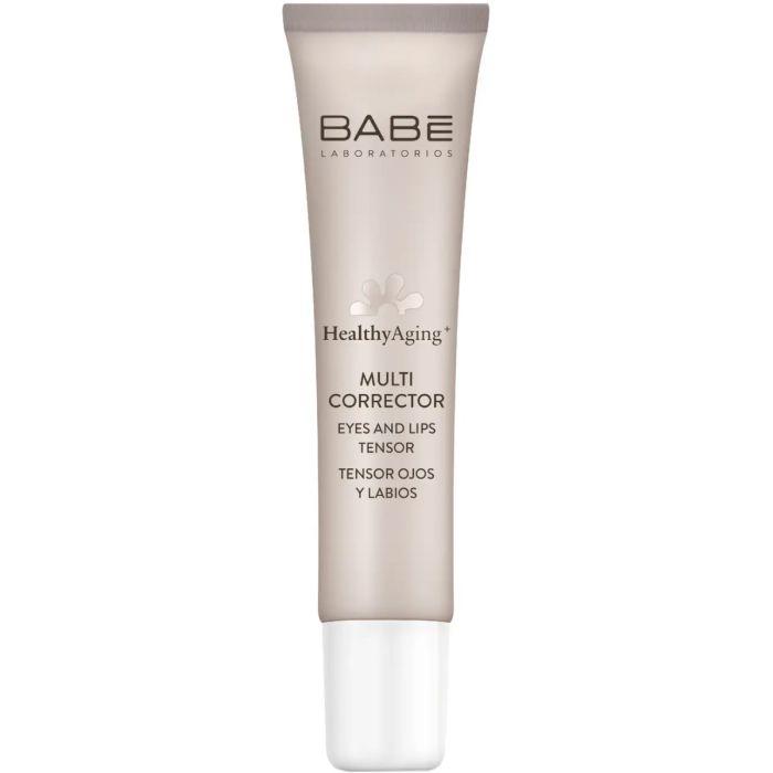 Мультикоректор Babe Laboratorios Healthy Aging з антивіковим ефектом для шкіри навколо очей та губ 15 мл - фото №1 Мультикоректор Babe Laboratorios Healthy Aging з антивіковим ефектом для шкіри навколо очей та губ 15 мл