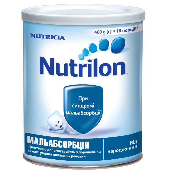 Суміш молочна Nutrilon Мальабсорбція 400 г