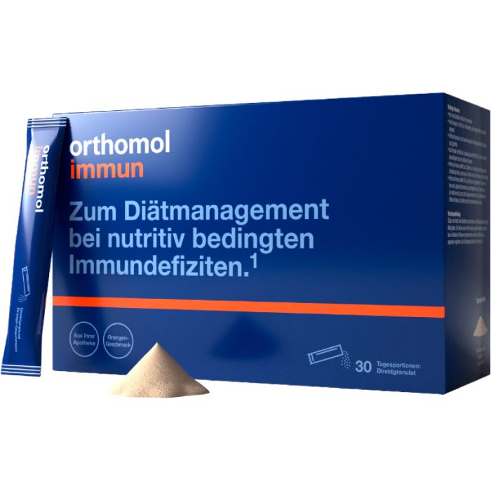 Orthomol Immun Directgranulat Апельсин (відновлення імунної системи) 30 днів саше №30
