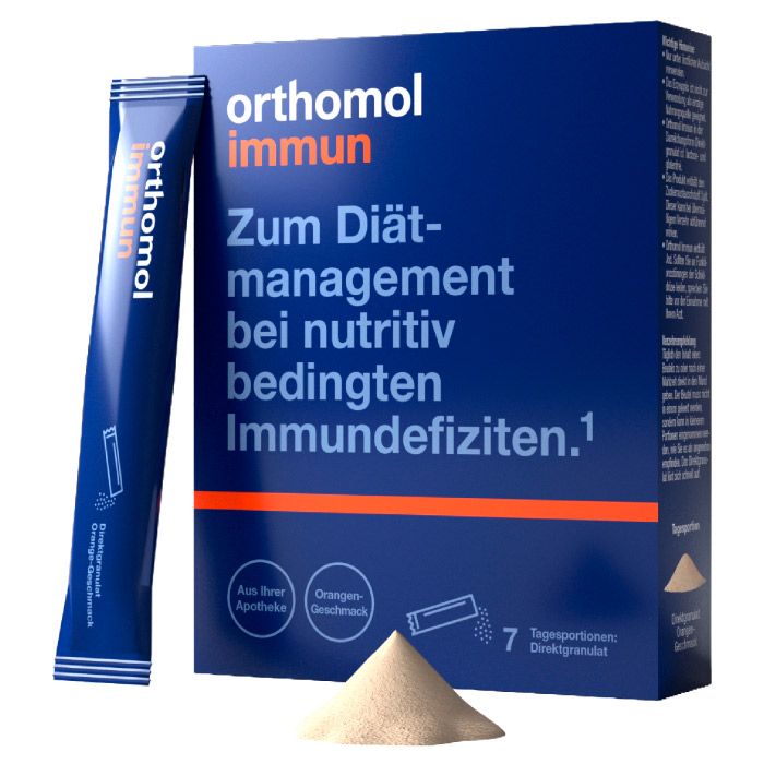 Orthomol Immun Directgranulat Апельсин (восстановление иммунной системы) 7 дней саше №7