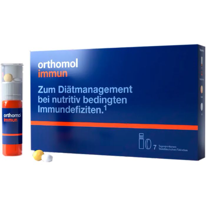 Orthomol Immun Directgranulat (восстановление иммунной системы) 7 дней, питьевая бутылочка + таблетки №7
