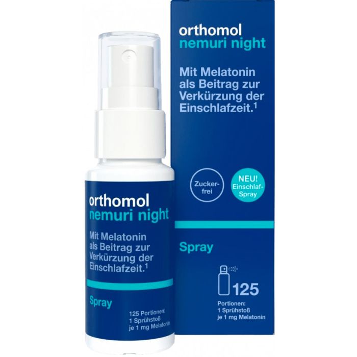 Orthomol Nemuri Night spray для здорового сна, спрей, 25 мл