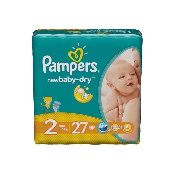 Подгузники Pampers Newbaby Newborn 2 (3-6 кг) 27 шт