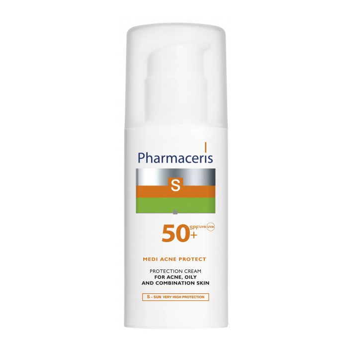 Крем Pharmaceris S Sun Protect сонцезахисний для шкіри з акне SPF50+ 50 мл