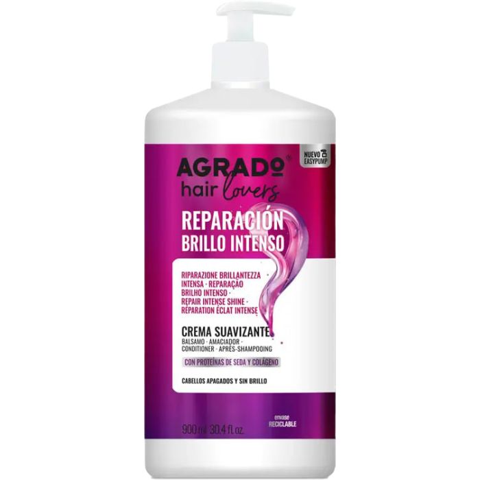 Шампунь Agrado (Аградо) Prof для волосся інтенсивне відновлення та сяяння 900 мл