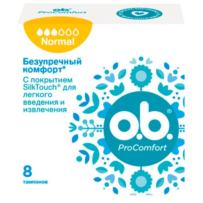 Тампони o.b. ProComfort Normal 8 шт