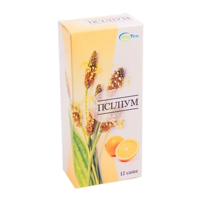 Псилиум со вкусом апельсина саше №12