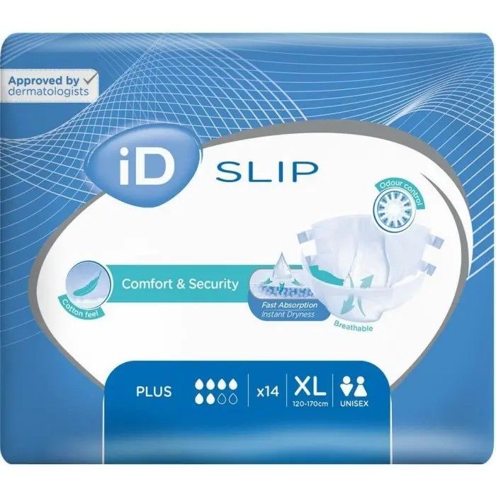 Підгузки для дорослих ID Slip Plus (Айді Сліп Плюс) розмір XL №14