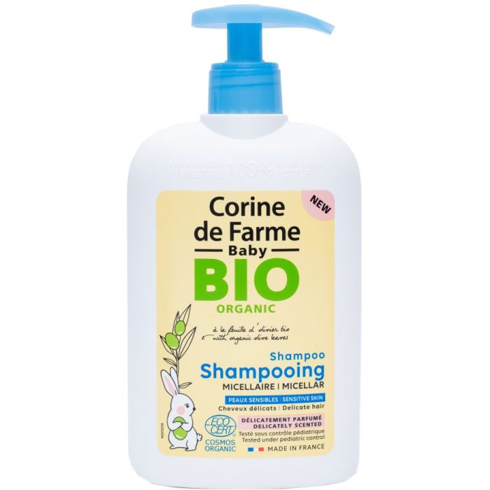 Шампунь Corine de Farme (Корін Де Фарм) дитячий ніжний, без сульфатів, 500 мл