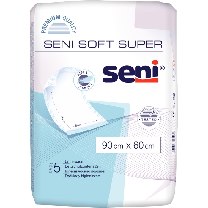 Пелюшки Seni Soft дитячі 90х60 см №5