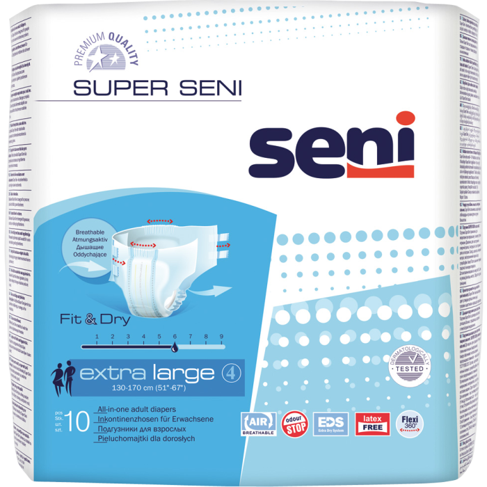 Підгузки для дорослих Super Seni Extra large air 10 шт
