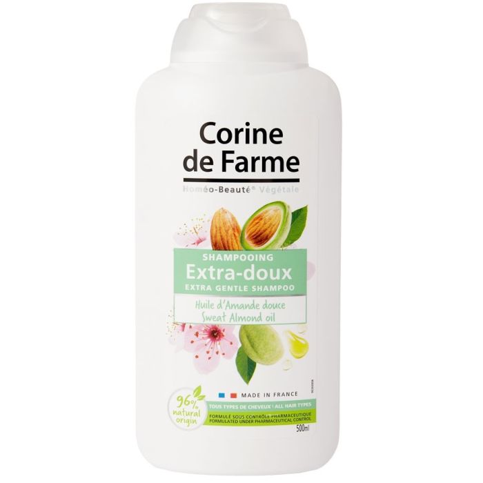Шампунь Corine De Farme ніжний з олією солодкого мигдалю 500 мл 