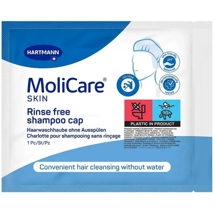 Шапочка MoliCare Skin для миття голови без води, 1 шт.