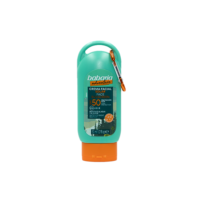 Крем Babaria (Бабарія) сонцезахисний для обличчя Алое вера SPF50 50 мл - фото №1 Крем Babaria (Бабарія) сонцезахисний для обличчя Алое вера SPF50 50 мл
