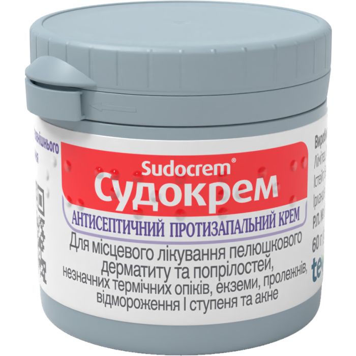 Судокрем для зовнішнього застосування 60 в банці №1
