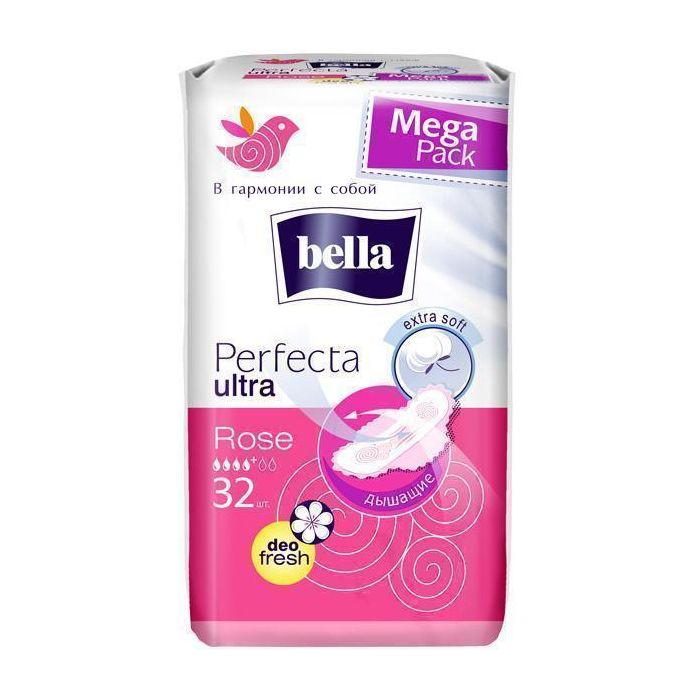 Прокладки Bella Perfecta Ultra Rose deo fresh 32 шт