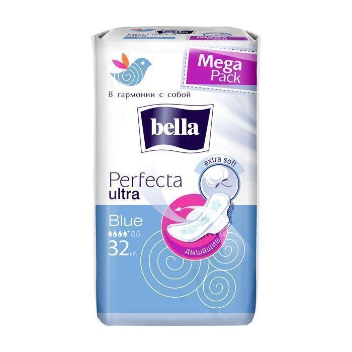 Прокладки Bella Perfecta Ultra Blue 32 шт