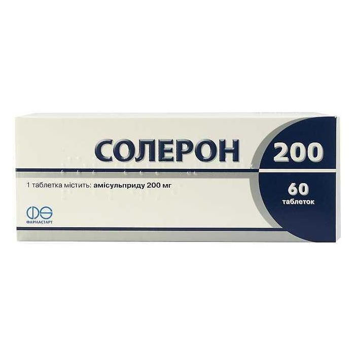 Солерон-200 200 мг таблетки №60