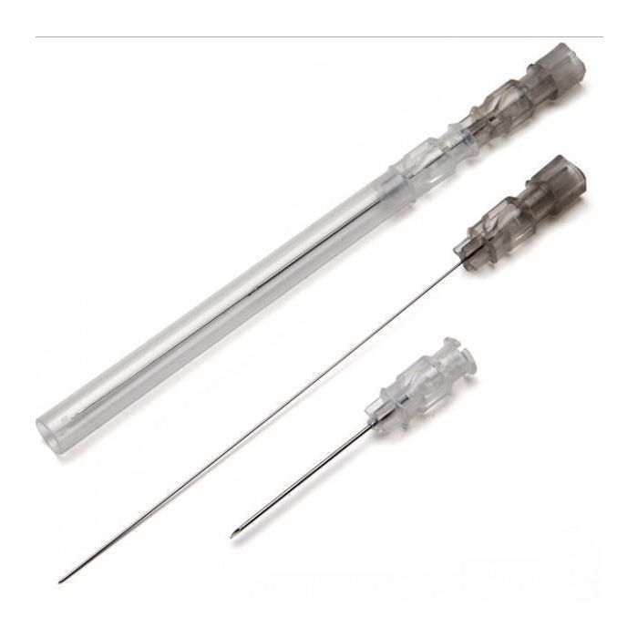 Игла спинальная с заточкой Квинке Spinal Needle 22GA (0.7x90 мм) - фото №1 Игла спинальная с заточкой Квинке Spinal Needle 22GA (0.7x90 мм)