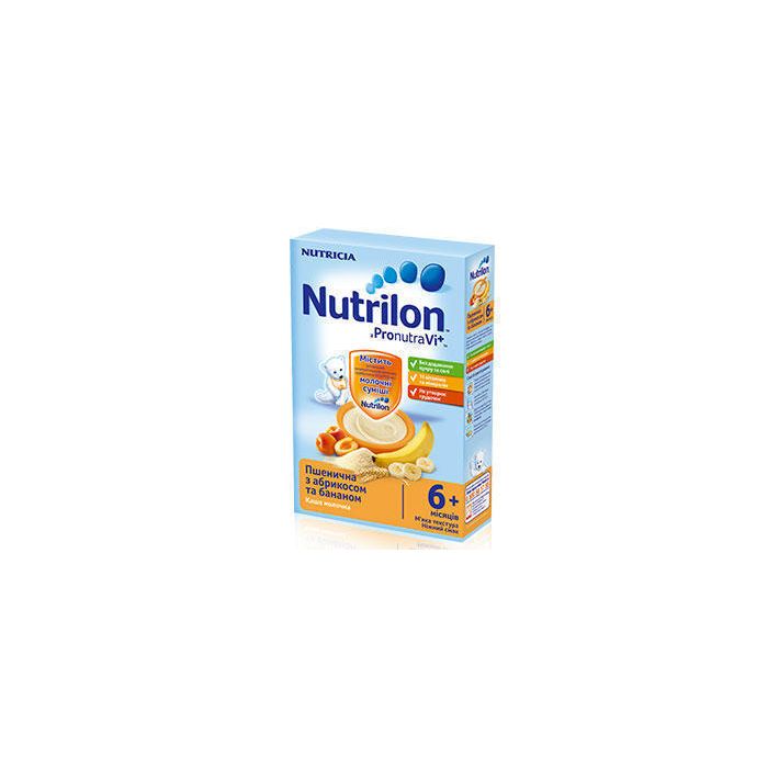 Каша Nutrilon пшеничная с абрикосом и бананом 225 г