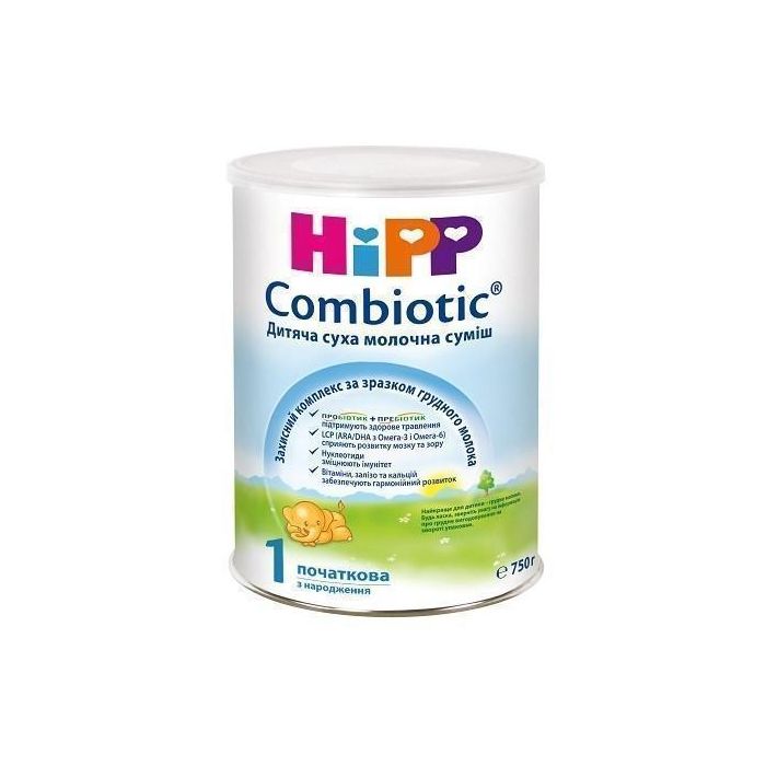 Суміш молочна Hipp 2450 Combiotiс-1 (з пробіотиками) 750 г