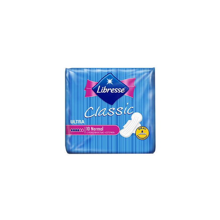 Прокладки Libresse Classic Clip Ultra Normal Dry10 шт