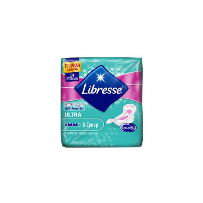 Прокладки Libresse Ultra Super Soft 8 шт