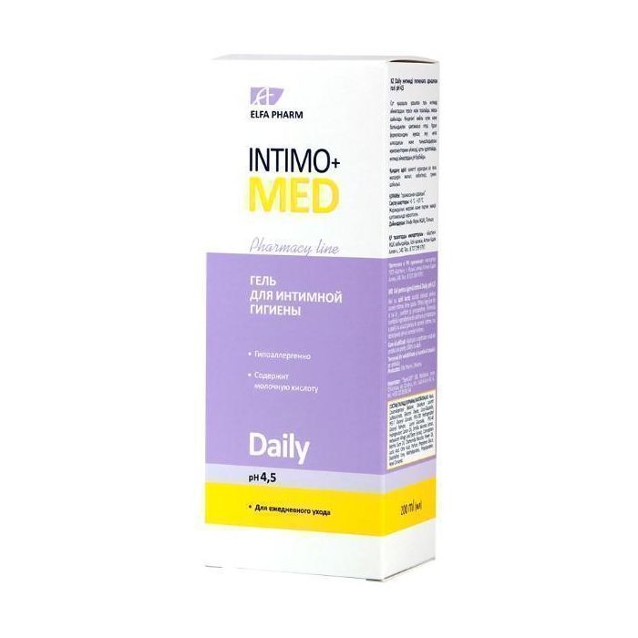 Гель Intimo+med Daily для інтимної гігієни 200 мл