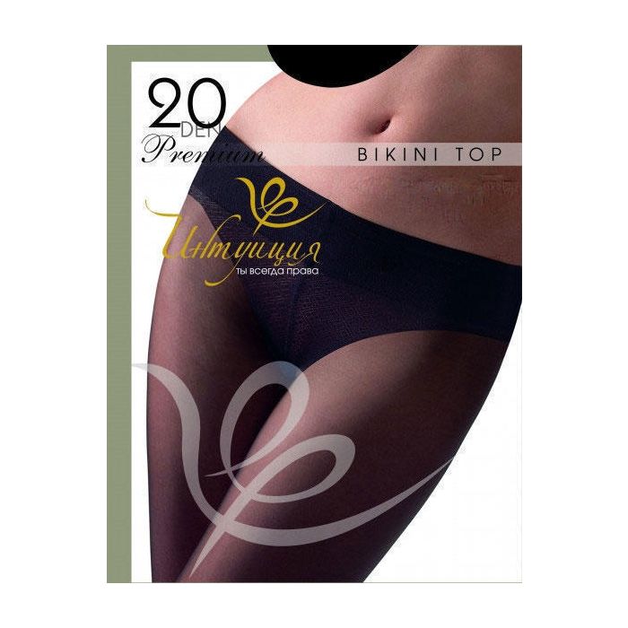 Колготи жіночі Інтуіція Bikini Top Premium 20 (р.2) чорний