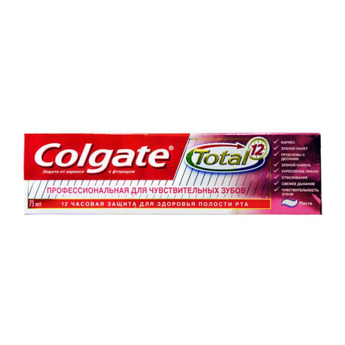 Зубна паста Colgate Тотал 12 Професійна для Чутливих зубів 75 мл