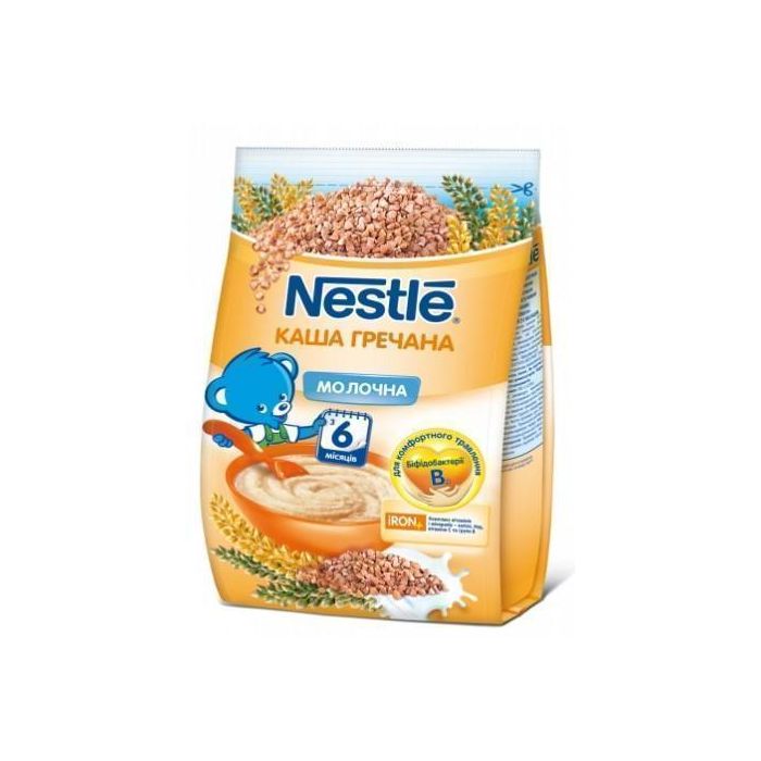 Каша Nestle молочна гречана (з 6 місяців) 180 г