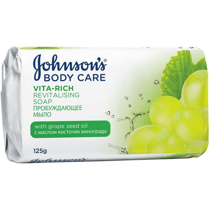 Мило Johnsons Body Care Vita Rich Пробуджуюче з олією кісточок винограду 125 г