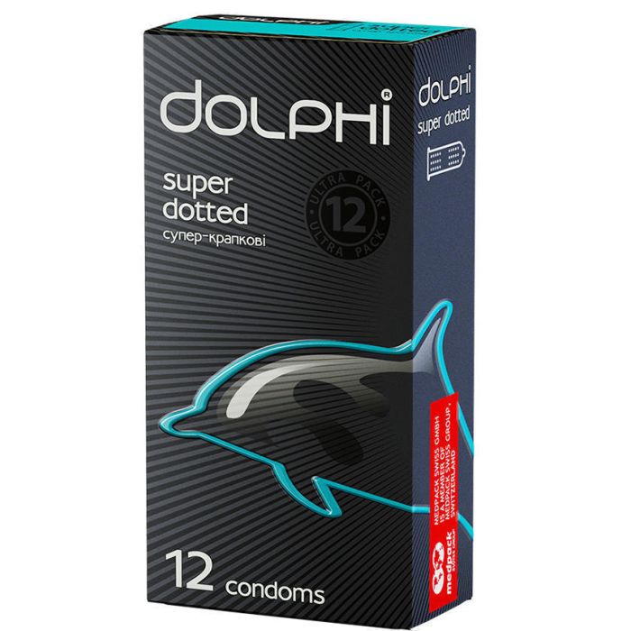 Презервативы Dolphi Super Dotted №12